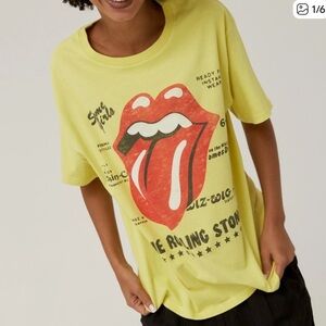 Daydreamer Rolling Stones 1978 t-shirt Yellow L